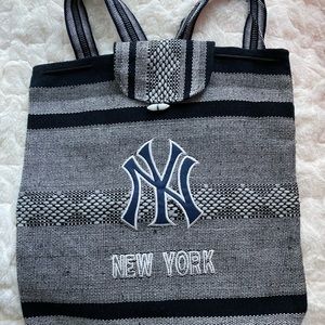 New York Yankees woven backpack